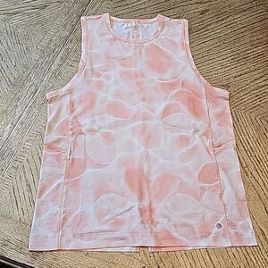 Calia workout muscle top with back slit size S NWOT